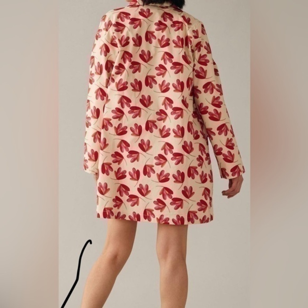 Anthropologie Pepaloves Pink Flower Jacket. NWT
